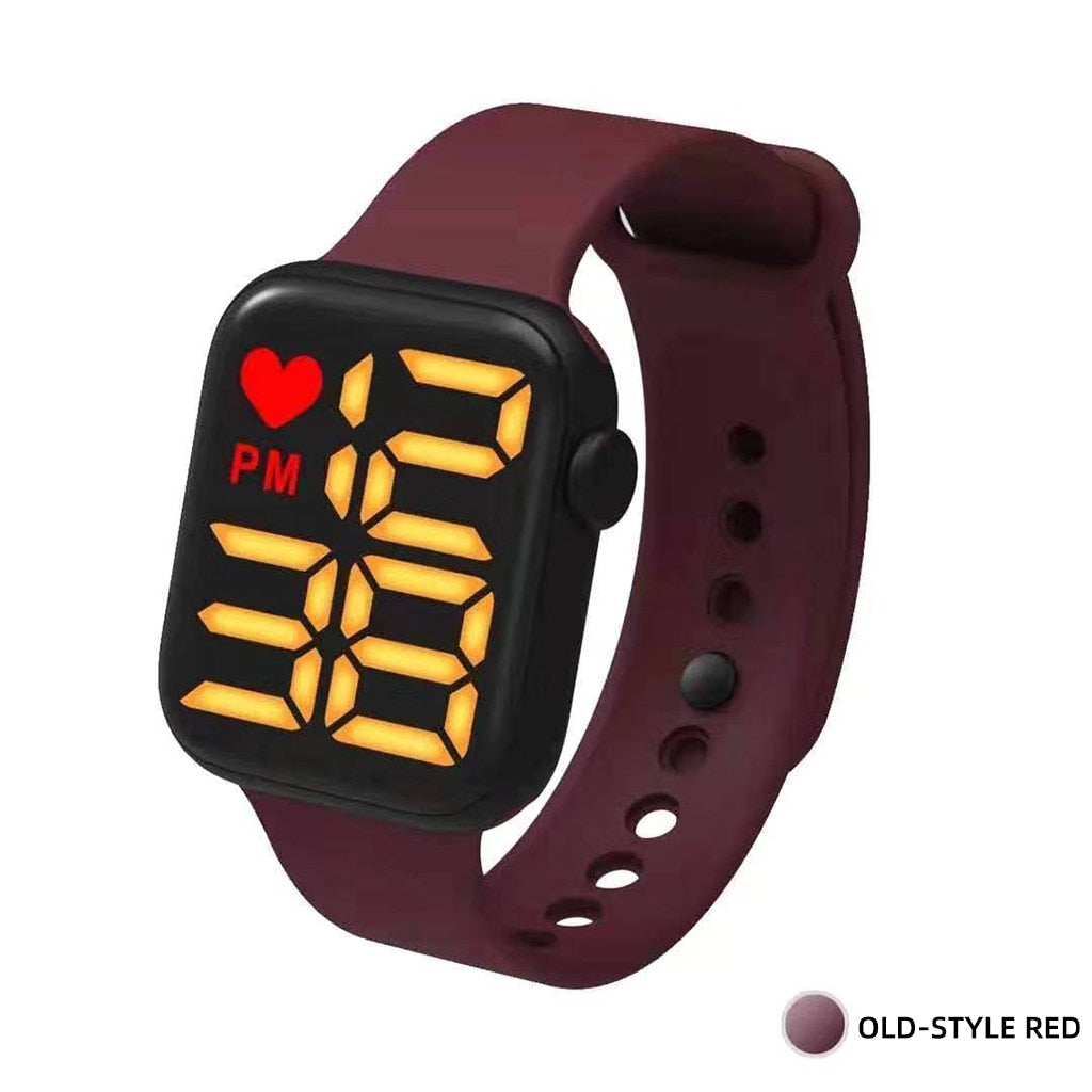 Men Wrist Digital Watches Casual Electronic LED Sport Water-Proof Women Watches Fashion Simple Children Clock Relogio Masculion.