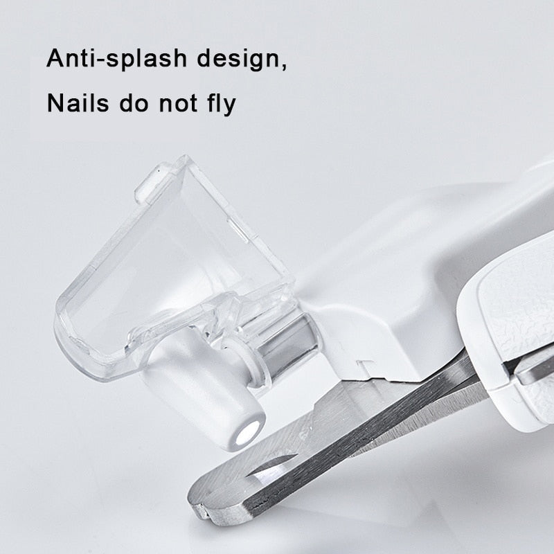 PETKIT Pet Cat Dog Safety Nail Clipper with LED Lighting Prevent Clipping The Nail Blood Vessels Grooming Cutter Trimmer