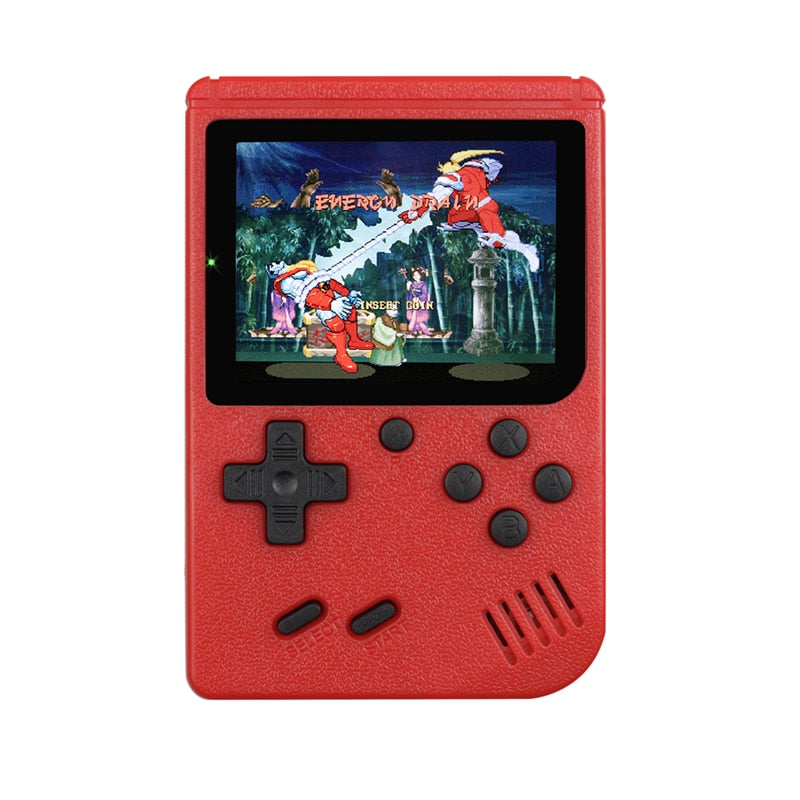 Retro Portable Mini Handheld Video Game Console 8-Bit 3.0 Inch Color LCD Kids Color Game Player Built-in 400 games.