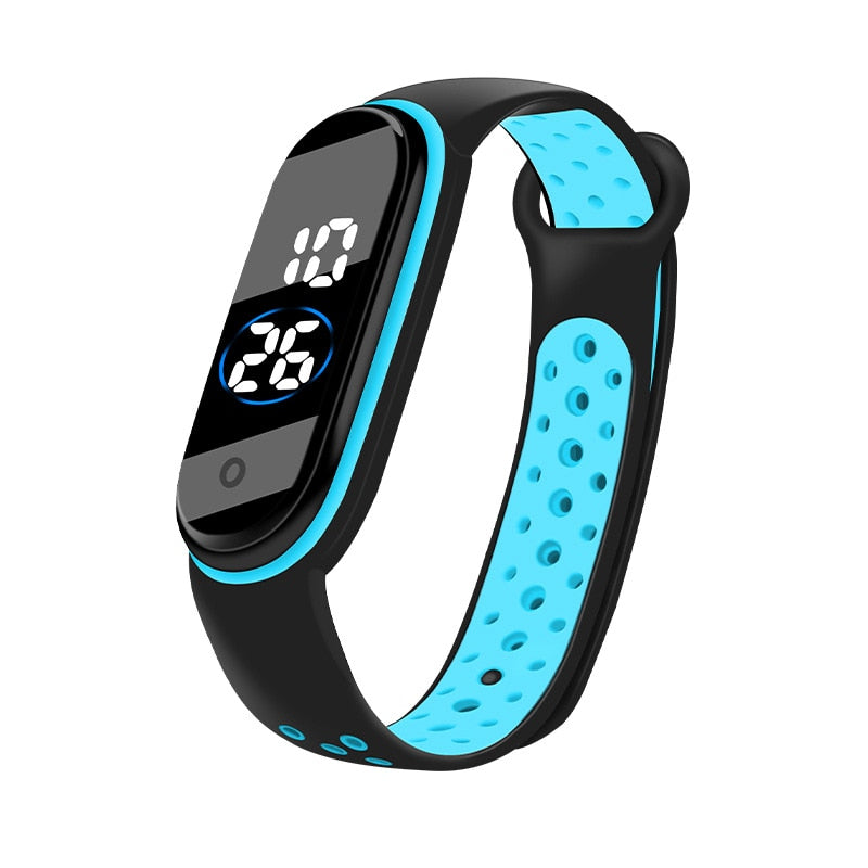 Men Wrist Digital Watches Casual Electronic LED Sport Water-Proof Women Watches Fashion Simple Children Clock Relogio Masculion.