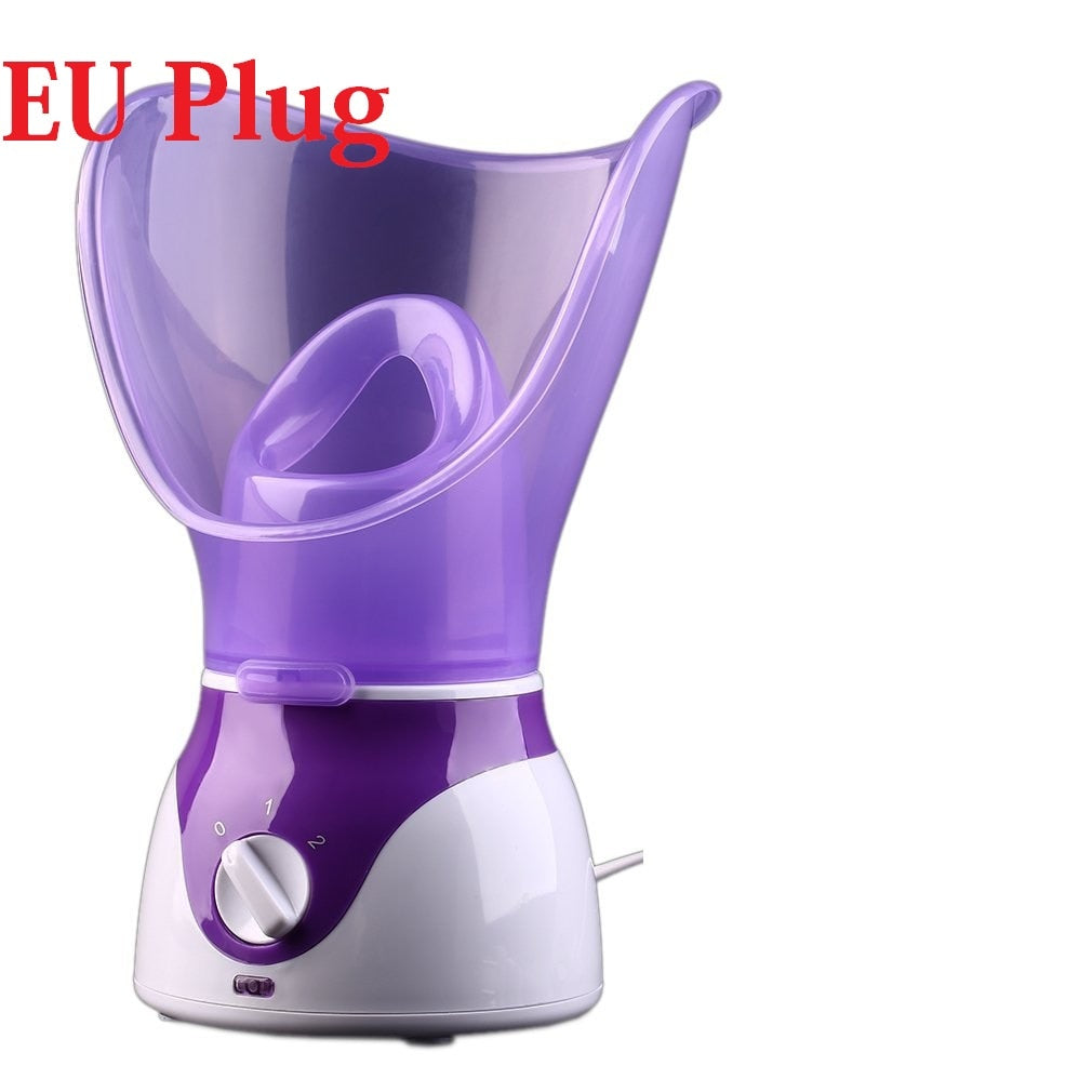130W Facial Steamer Deep Cleanser Mist Steam Sprayer Spa Skin Vaporizer Promote Blood Circulation Face Steamer Beauty Device.