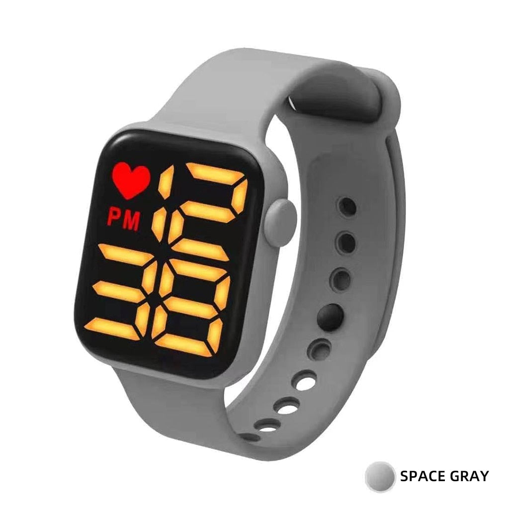 Men Wrist Digital Watches Casual Electronic LED Sport Water-Proof Women Watches Fashion Simple Children Clock Relogio Masculion.