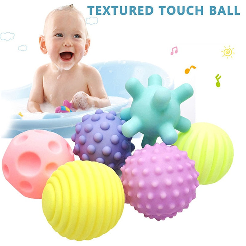 Baby Toy Ball Develop Infant Tactile Senses Toy Touch Ball Children Toys Baby Training Ball Massage Soft Ball 0 12 Months.