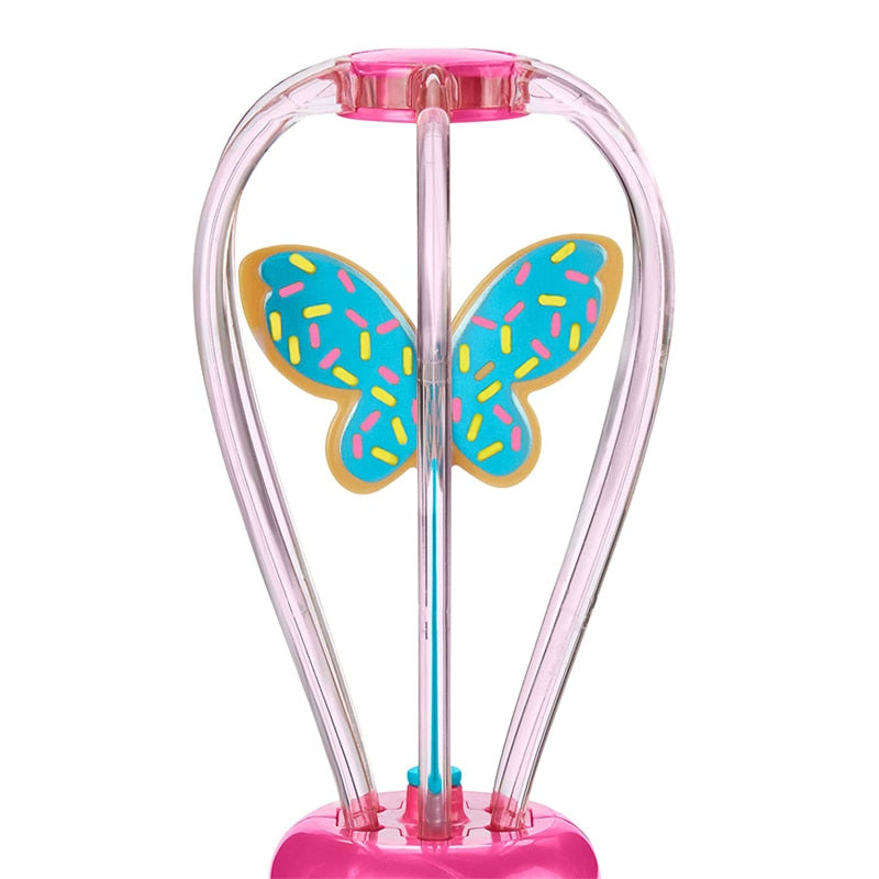 Fisher-Price Butterbean's Cafe Butterbean's Magic Whisk Lighting Anime Figure Set Kawaii Collectible Birthday Girls Toys Gift