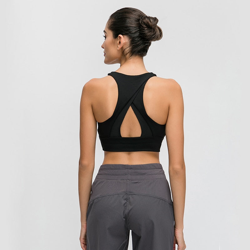 Nepoagym LUCKY XS To XL Size Women Push Up Sports Bra High Impact Fitness Bra Super Soft Crop Top Bra Women Fitness Bra