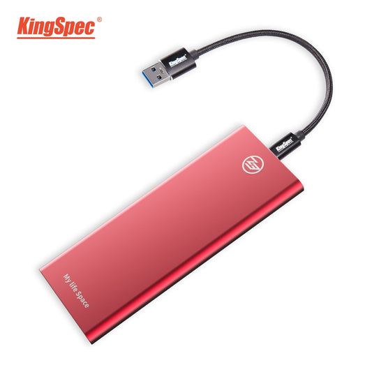 KingSpec 120GB SSD Hard Drive 240GB 500GB Portable SSD External SSD Hard Drive For Laptop Desktop Type-c USB 3.1 ssd portable hd.