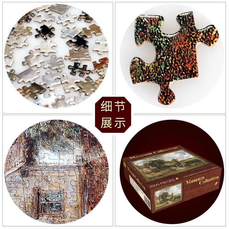 Jigsaw puzzle 2000 pieces Landscape Assembling Picture Puzzle 2000 For Adults Educational Toys Puzzles Pare Adultos