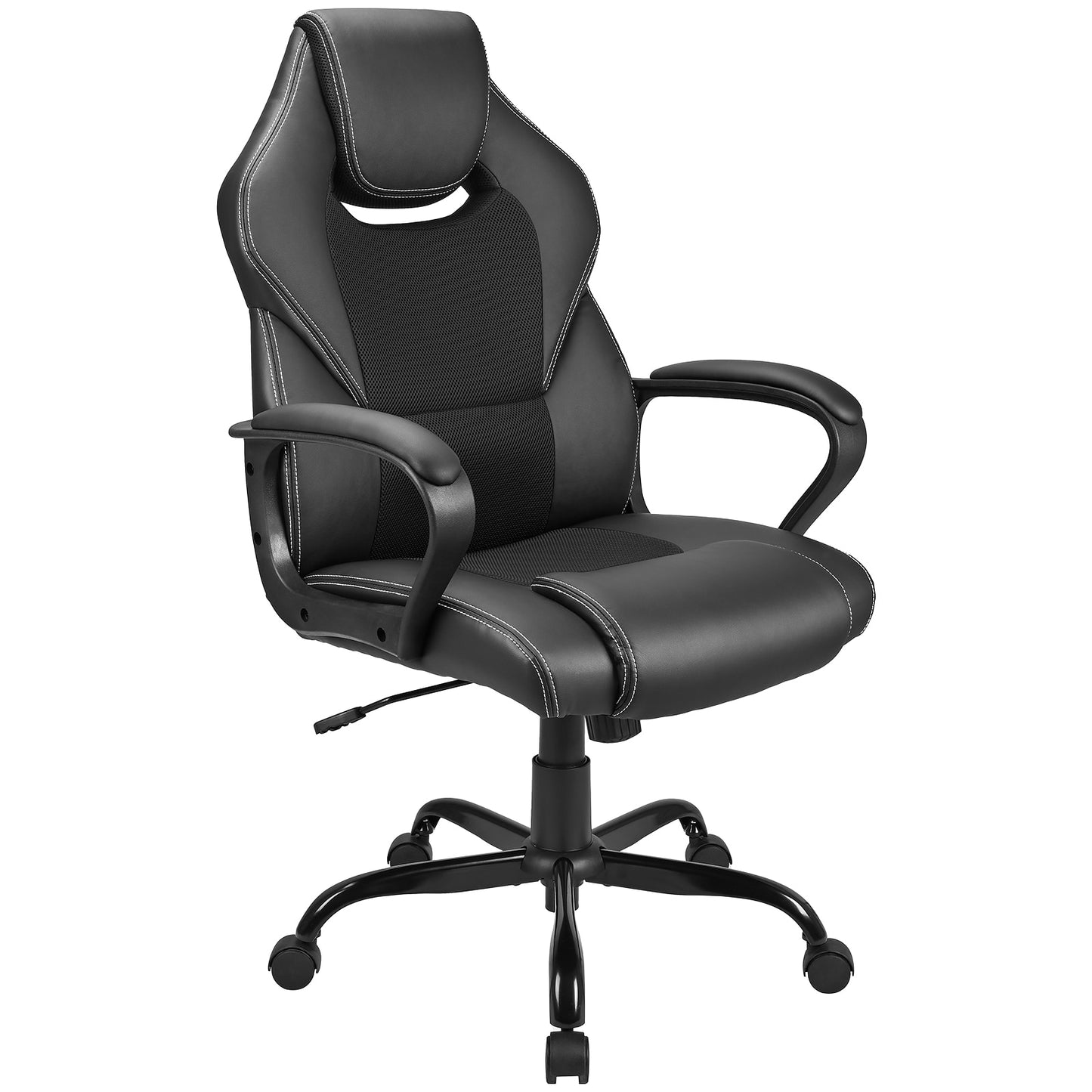 BASETBL Game Office Chair Desk Gaming Chair Ergonomically Leather Adjustable Racing Chair Tasks Swivel Executive Computer Chair