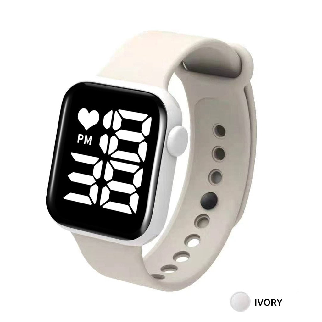Men Wrist Digital Watches Casual Electronic LED Sport Water-Proof Women Watches Fashion Simple Children Clock Relogio Masculion.