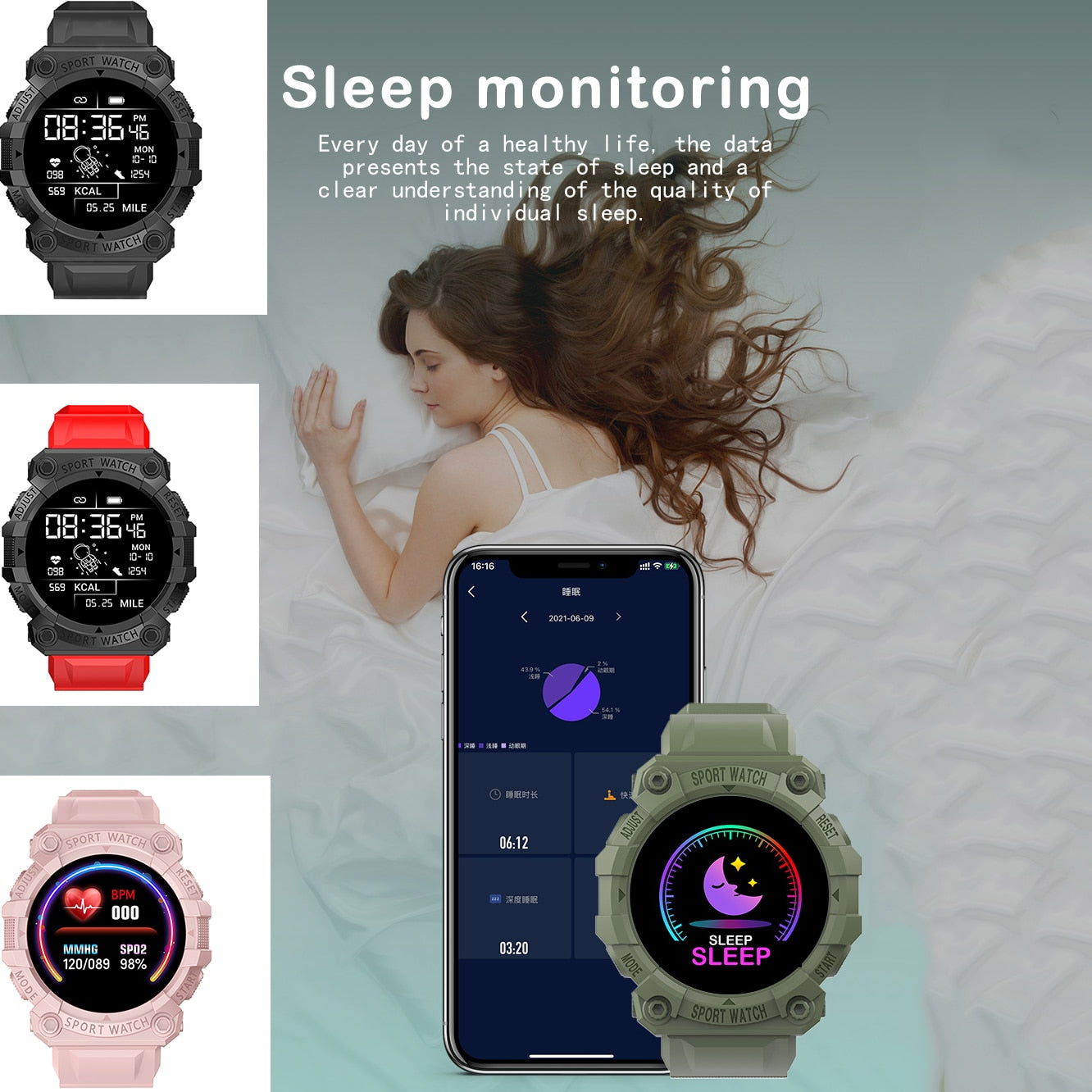 Smart Watch Men Women Touch Screen Sports Fitness Bracelets Wristwatch Waterproof Bluetooth For Android Ios FD68S Smartwatch Men