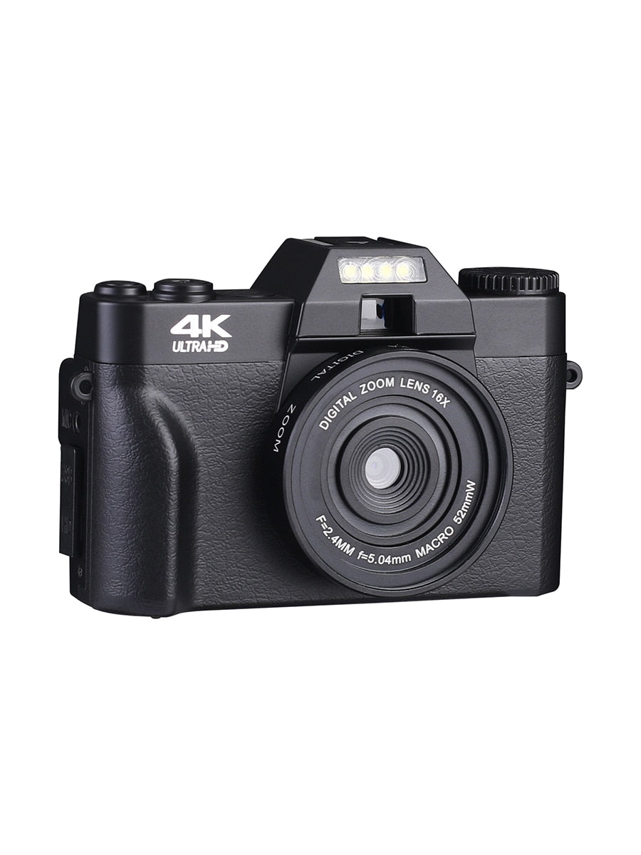 KOMERY Digital Camera 4K Camera 3.0 Inch LCD Flip Screen Video Camera 16X Digital Zoom HD Output Support WiFi Selfie Cam.