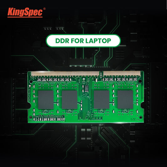 KingSpec ddr3 RAM Laptop meomry ddr3 4GB 8GB RAM Memoria Ram For Laptop ddr 3 1600MHz ram ddr3 4gb 8gb Notebook.