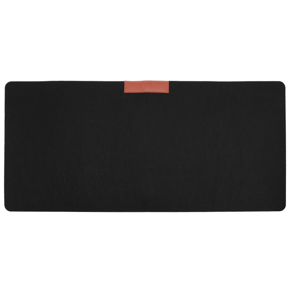 Large Office Computer Desk Mat Modern Table Keyboard Mouse Pad Wool Felt Laptop Cushion Desk Mat Gamer Mousepad Mat