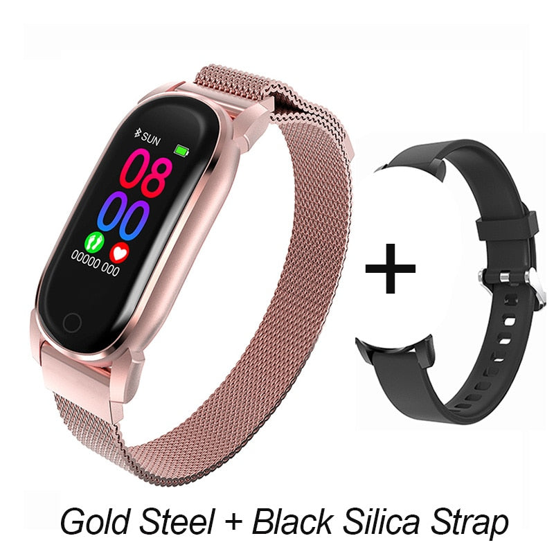 Smart Bracelet YD8 Temperature Measurement Thermometer Band Men Women Heart Rate Sleep Fitness Tracker Clock Sport Smartwatch