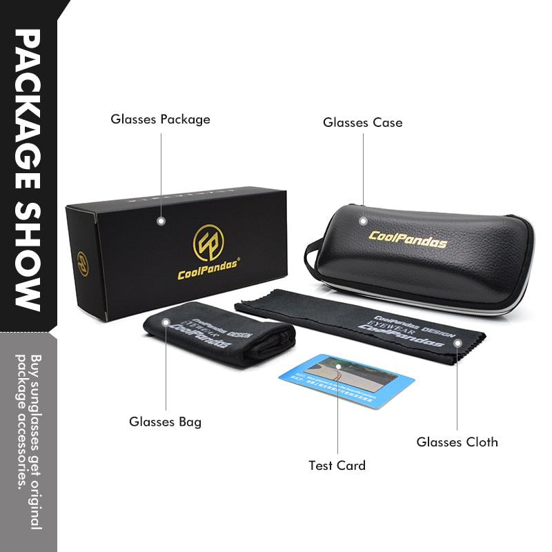 CoolPandas Anti glare HD Polarized Men Sunglasses Brand Designer Metal Driving Women sun glasses Oculos De Sol Masculino Ray.