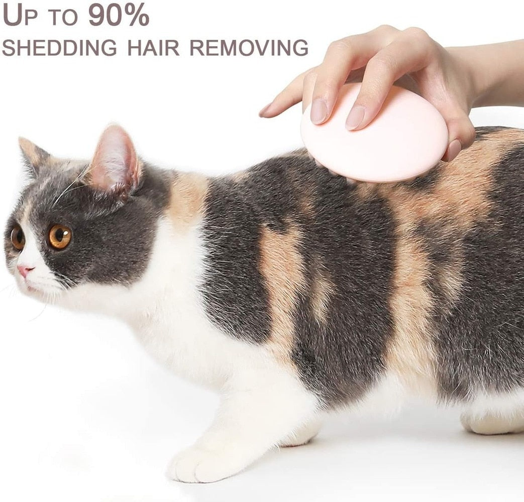 PETKIT Cat grooming Brush for Shedding and Grooming No Scratching Gentle Silicone Cat Massage Comb for dogs cat Pet supplies