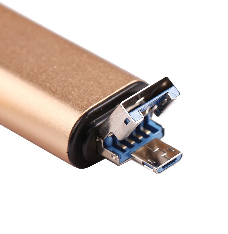 All In 1 Type C Card Reader for SD TF MicroSD Card Reader Micro USB OTG Adapter for Macbook Laptop PC for Huawei Android Phone.