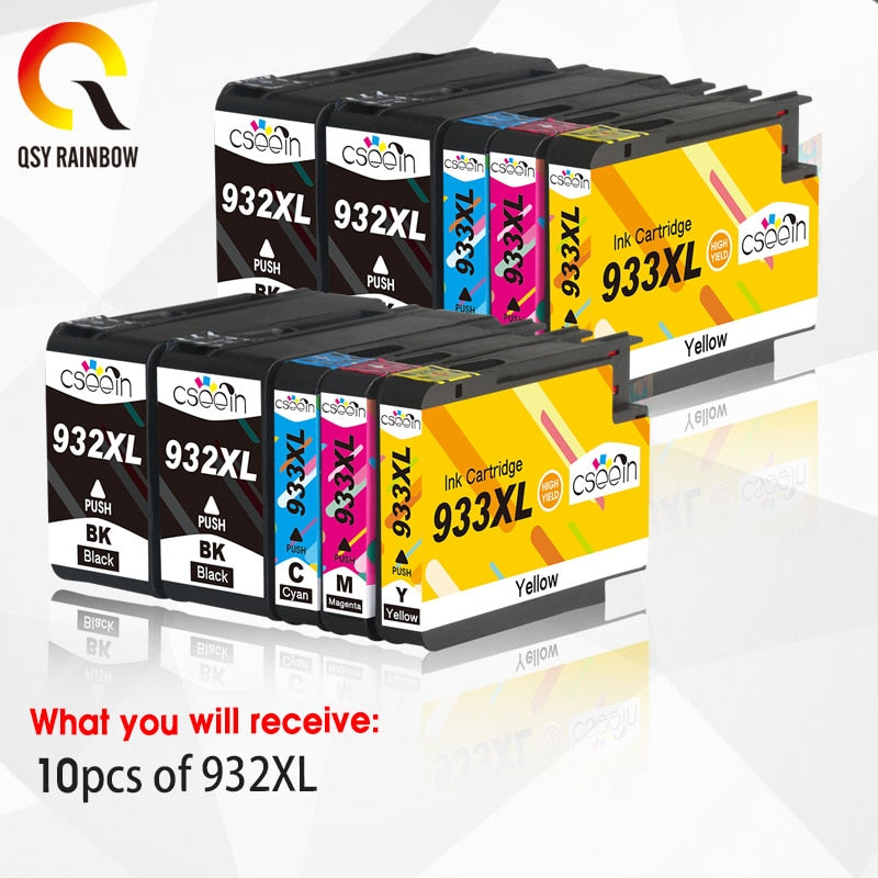 932 XL 933XL Ink Cartridge for HP932XL HP933XL HP 932XL 932 for hp Office jet 6100 6600 6700 7110 7610 7612 printer