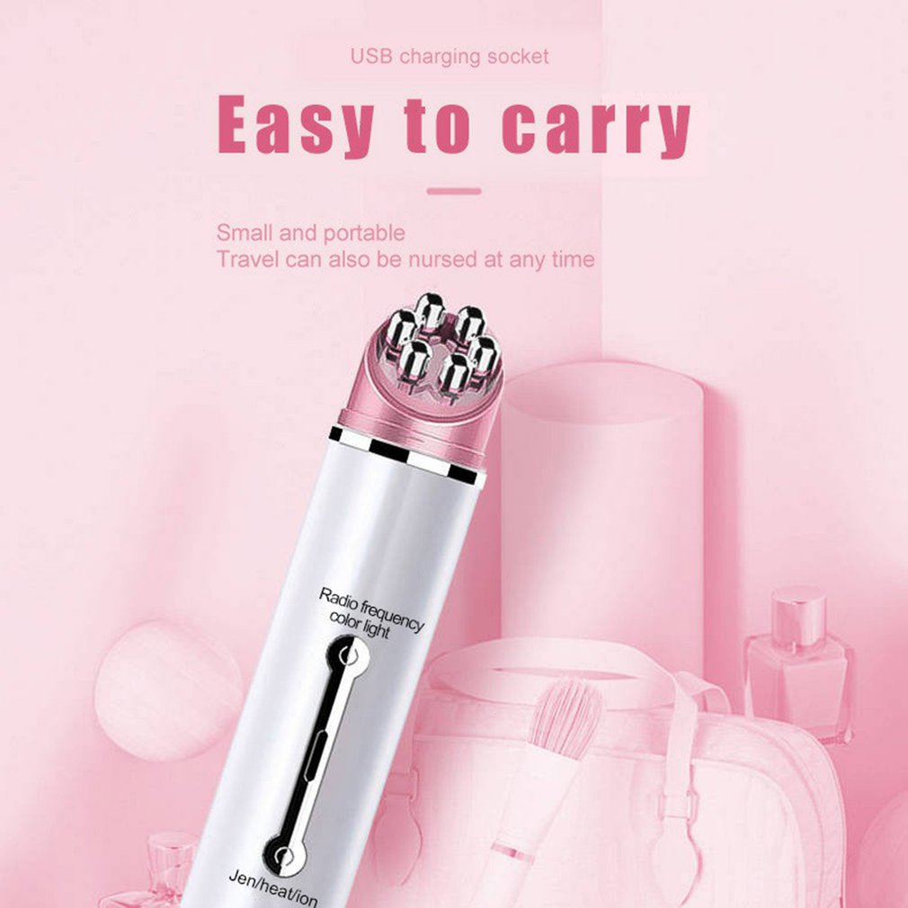 EMS Eye Massager Anti Wrinkle Eye Massage Anti Aging USB Rechargeable Massager For Face Electric Eyes Beauty Device LED Photon.