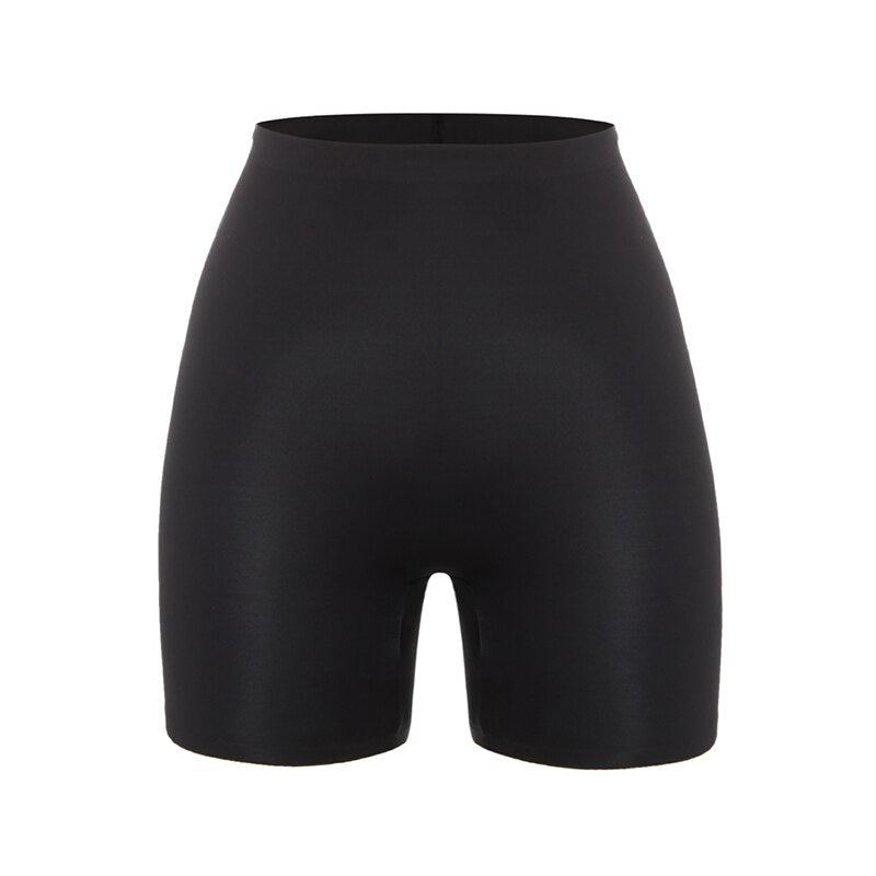 Women Safety Slip Shorts Under Skirt Seamless Anti Chafing Boxer High Waist Boyshorts Anti-emptied Panties Yo Ga Short Pants