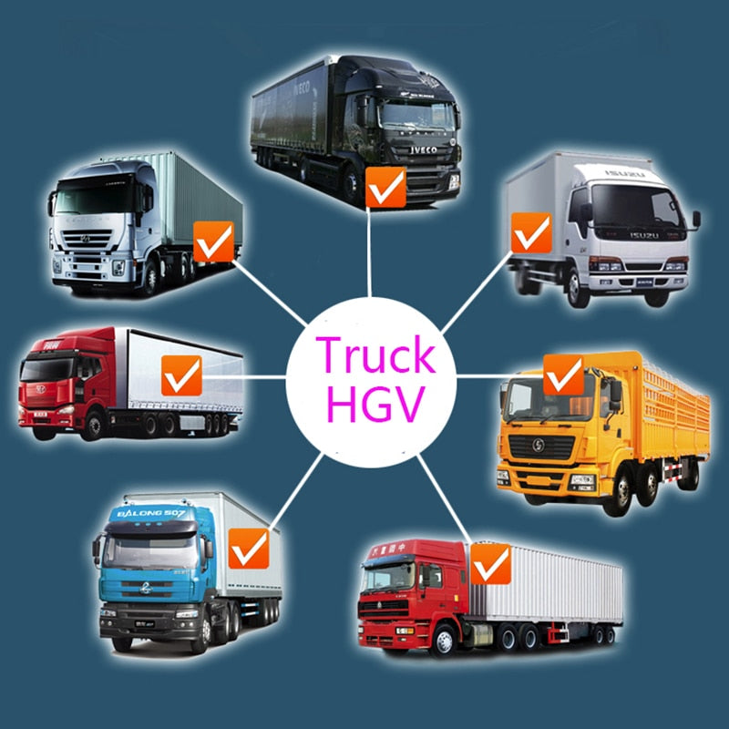3 Styles 7" HD Car GPS Navigation FM Bluetooth-compatible AVIN Navitel Latest Europe Map Sat Truck GPS Navigator Automobile.