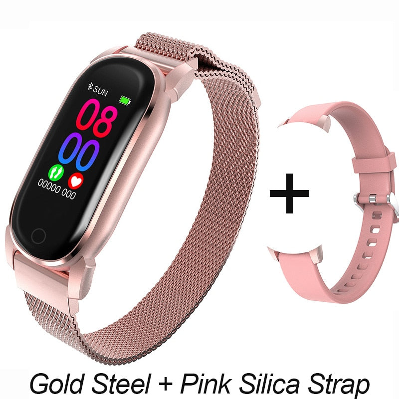 Smart Bracelet YD8 Temperature Measurement Thermometer Band Men Women Heart Rate Sleep Fitness Tracker Clock Sport Smartwatch