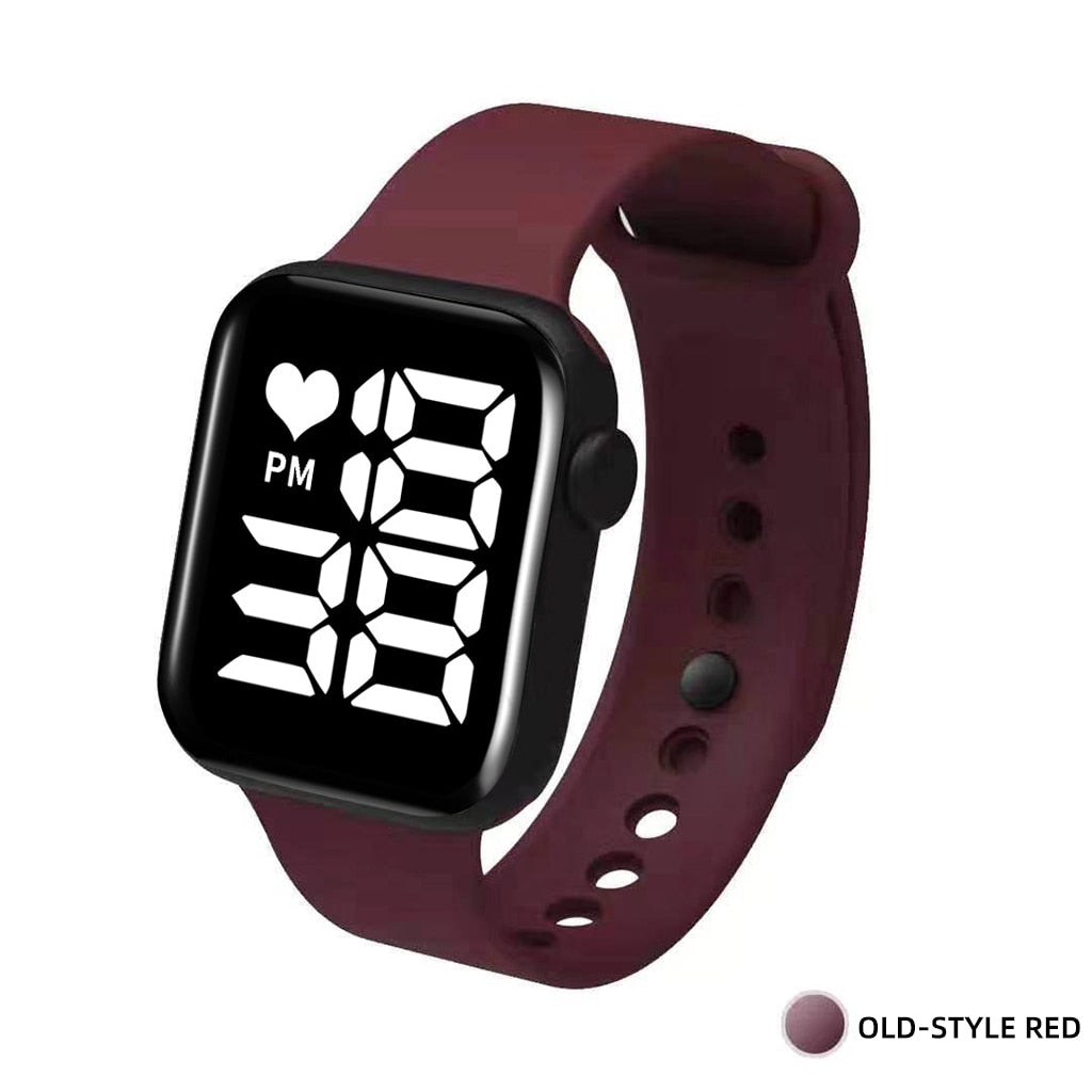 Men Wrist Digital Watches Casual Electronic LED Sport Water-Proof Women Watches Fashion Simple Children Clock Relogio Masculion.