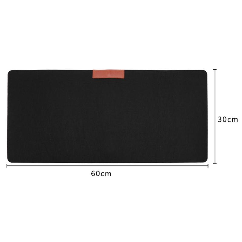 Large Office Computer Desk Mat Modern Table Keyboard Mouse Pad Wool Felt Laptop Cushion Desk Mat Gamer Mousepad Mat