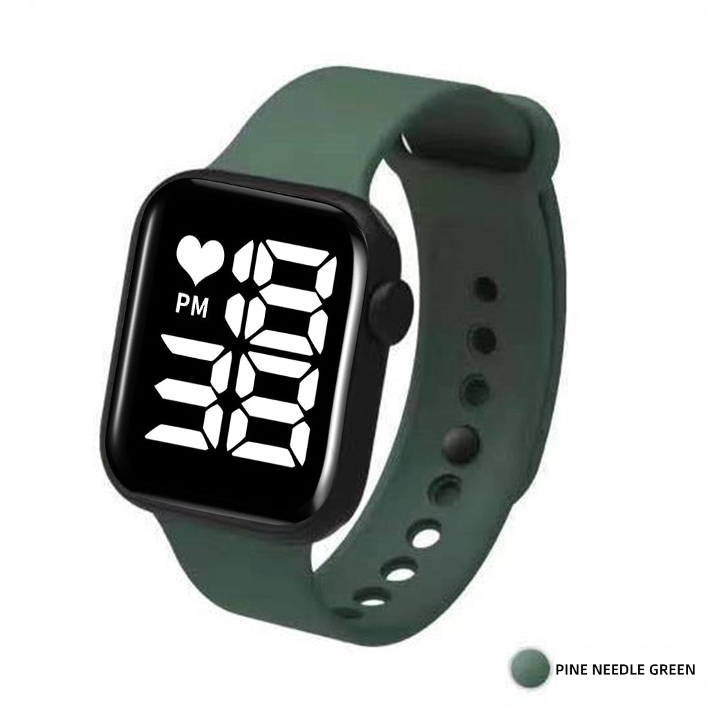 Men Wrist Digital Watches Casual Electronic LED Sport Water-Proof Women Watches Fashion Simple Children Clock Relogio Masculion.