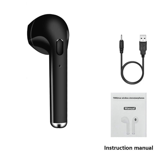 i7s tws Wireless Headphones Bluetooth 5.0 Earphones sport Earbuds Headset With Mic Charging box Headphones For all smartphones.