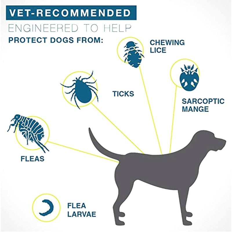 Pet Supplies Dog Cat Collar Anti Flea Lice Ticks Mosquito Outdoor Adjustable Pet Collar Cat Accessories 8 Months Protection