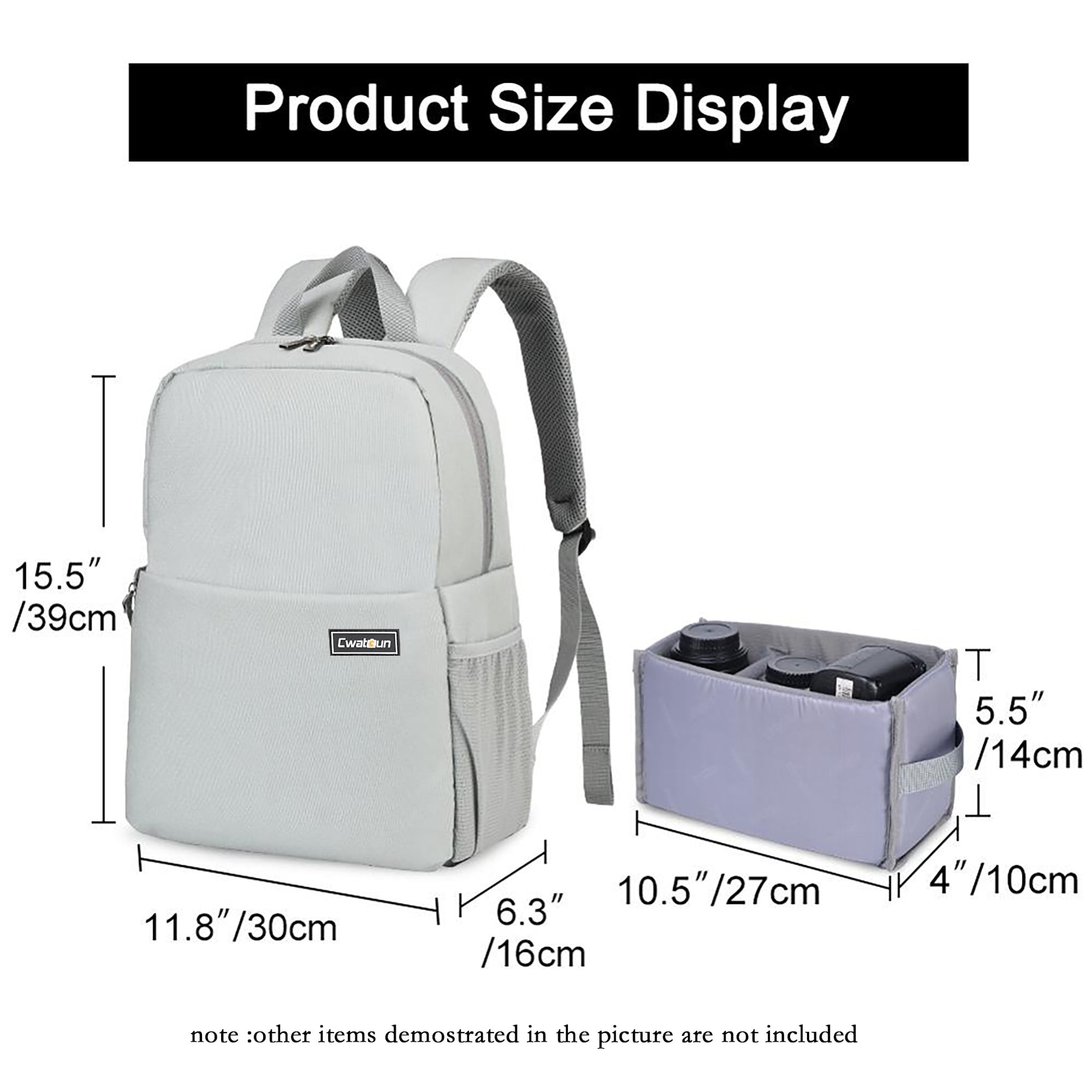 CADeN DSLR Camera Backpacks Professional Wear-resistant Large Bags For Canon Nikon Sony Cameras Lens Laptop Outdoor Travel Bags.
