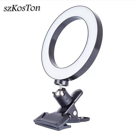 26cm/16cm Protable Led Selfie Ring Light For Youtube Live Streaming Studio Video Dimmable Photography Lighting With USB Cable.