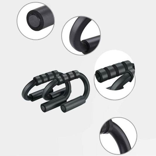 S Shape Fitness Push Up Bar Aluminium Alloy Push-Ups Stands Bars Tool For Fitness Chest Training Equipment Exercise Training