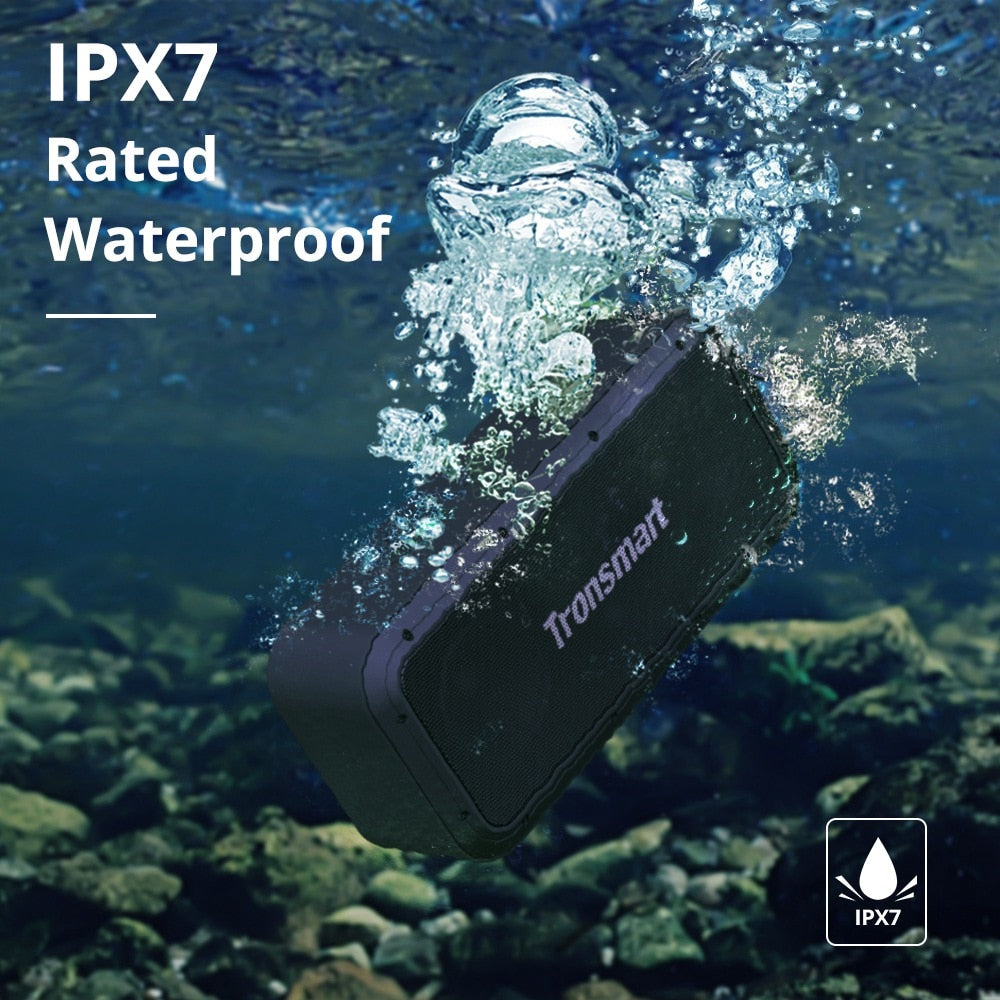 Tronsmart Force Pro 60W Bluetooth Speaker Wireless Speaker with IPX7 Waterproof, Free Storage Bag, Support sync 100+ speakers.