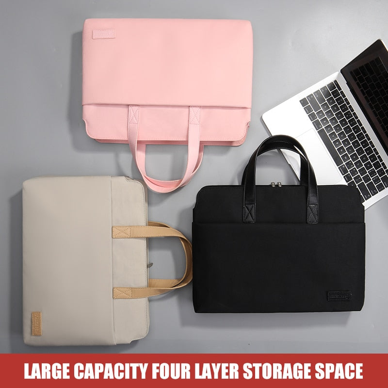 laptop bag for Lenovo air 13.3 Apple MacBook Xiaomi Huawei matebook 14inch computer bag 15.6 female pro15 Dell 13 sleeve handbag.