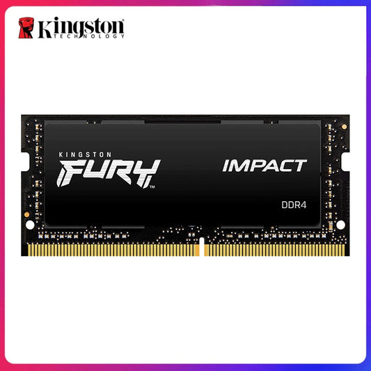 Original Kingston HyperX Impact 8GB 16GB DDR4 2666MHz Laptop RAM Memory CL15 SODIMM 1.2V 260-Pin notebook Internal Memory 32G.
