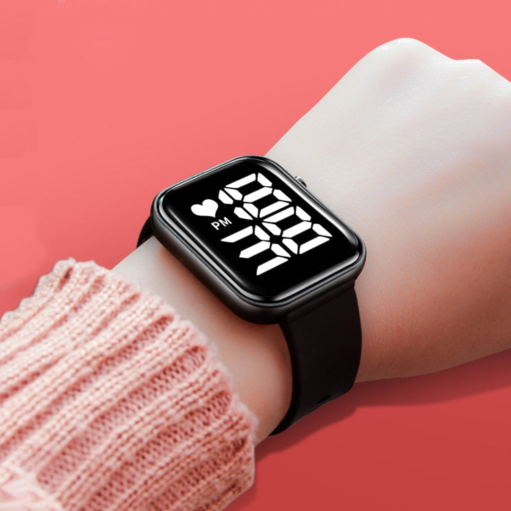 Men Wrist Digital Watches Casual Electronic LED Sport Water-Proof Women Watches Fashion Simple Children Clock Relogio Masculion.
