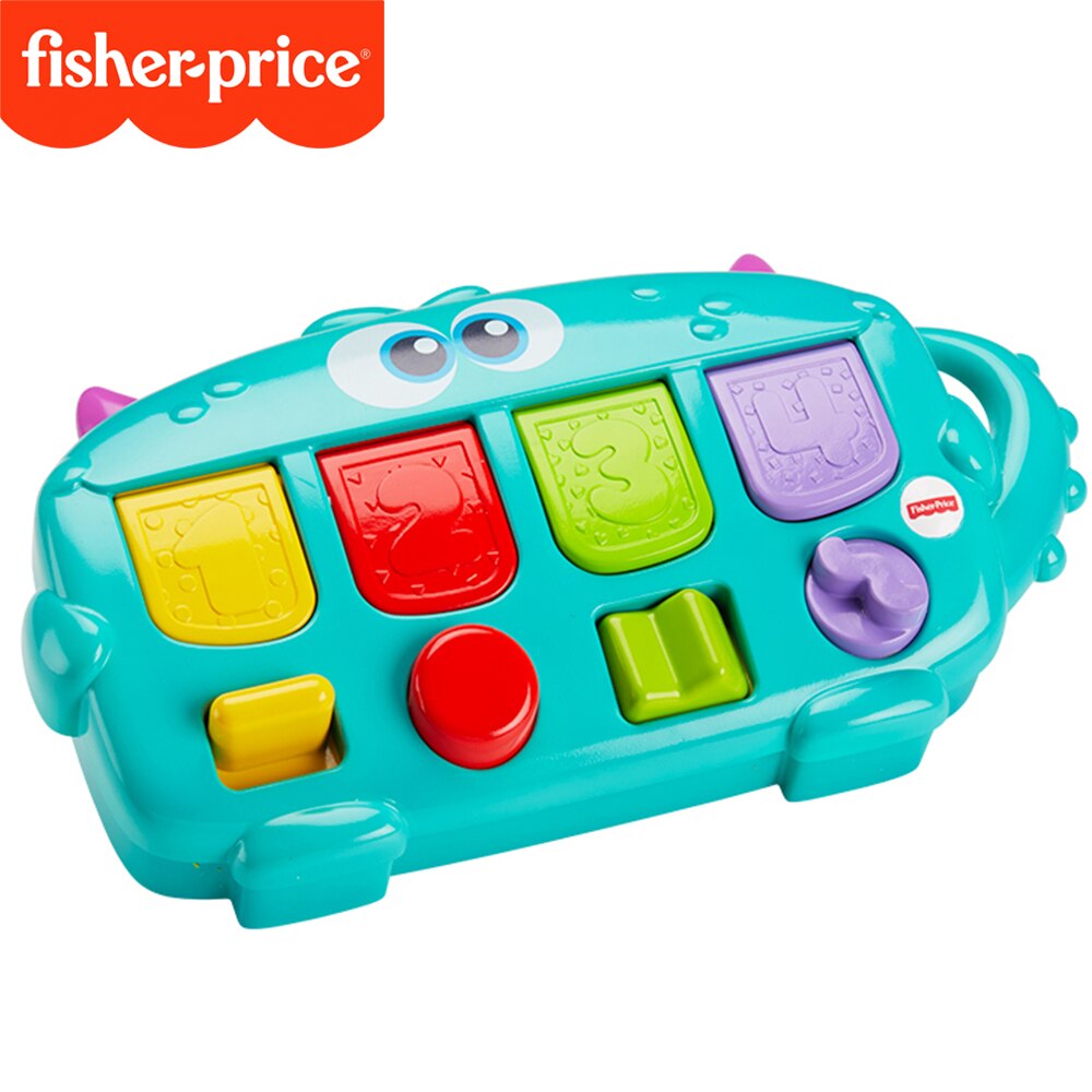 Fisher Price Monster Pop-Up Surprise Colorful Sensory Skills Develops Baby Learning Education Toys Birthday Gift GDR76 Original