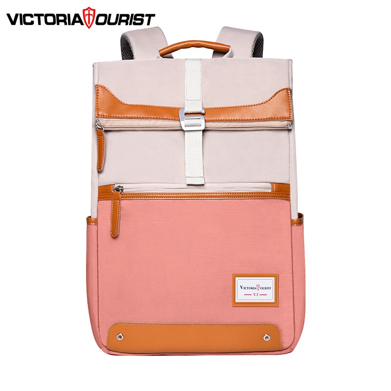 Victoriatourist Backpack women fashion backpack Multi-layer space versatile for travel leisure work school 15.6” laptop suitable