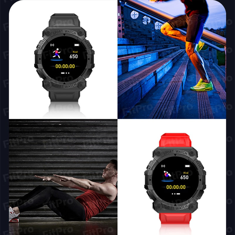 Smart Watch Men Women Touch Screen Sports Fitness Bracelets Wristwatch Waterproof Bluetooth For Android Ios FD68S Smartwatch Men
