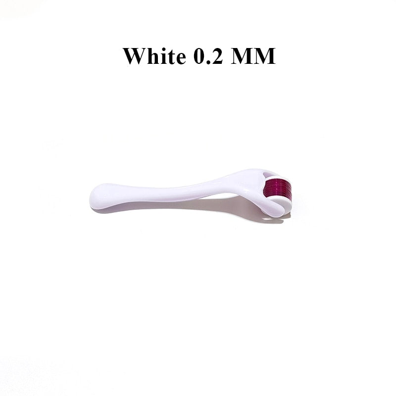 Micro Needle 540 Roller Derma Roller Dermaroller Titanium Hair Regrowth Beard Growth Anti Hair Loss Treatment Thinning Receding.