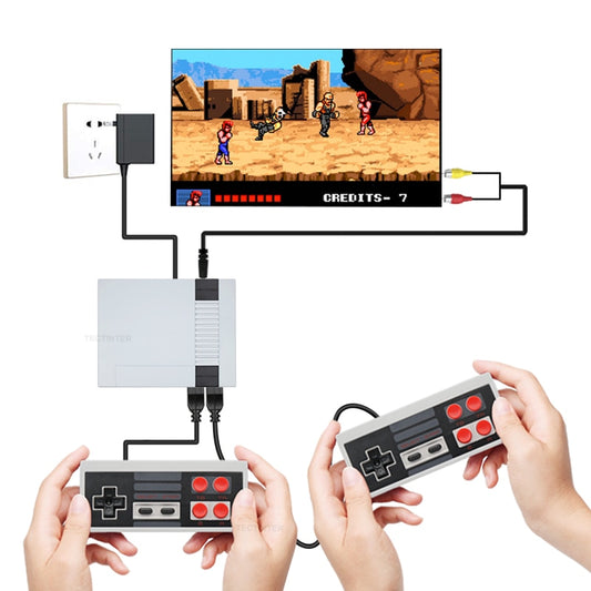 Handheld Retro Video Game Console Mini Game console Built-in Classic 620 NES games for 4K TV HDMI-Compatible/AV Game Player.