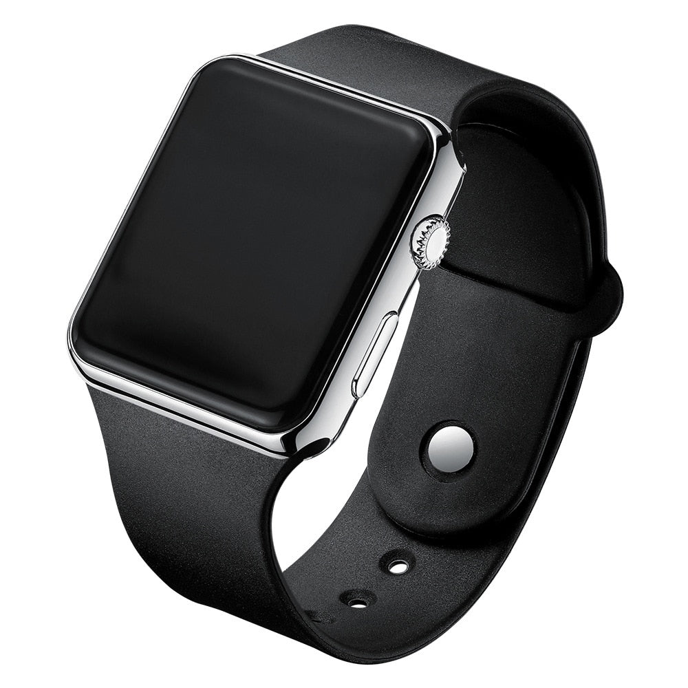 Digital Lover Watches Couple Watch Men For Women Electronic LED Digital Women Watch Fashion Casual Simple Silicone Female Watch.