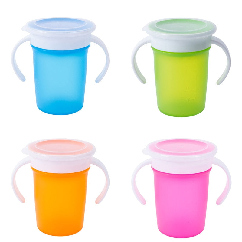 Kids Silicone 360 Leak-proof Baby Child Drinking Cup Baby Cup Anti-choke Water Cup Children's Learning Drinking Cup