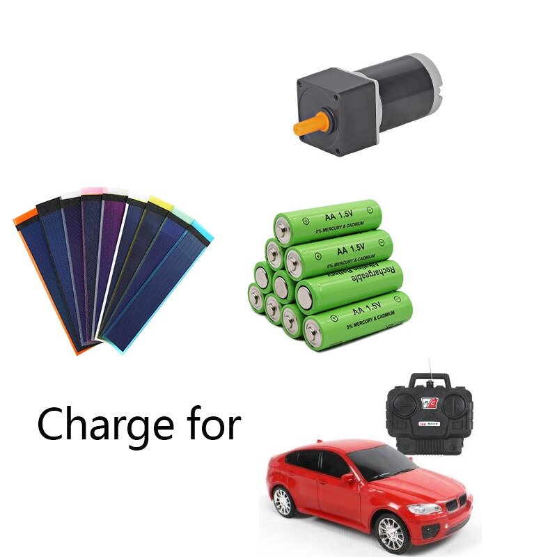Thin Film Solar Panel for Low Power IoT Electronics Battery Charger Flexible Solar Cell Diy Mini Solar Power Science Projects