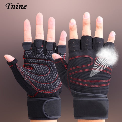 Body Building Gym Training Fitness WeightLifting Gloves For Men Women Workout Half Finger Guantes Exercise Gym Tactical Gloves