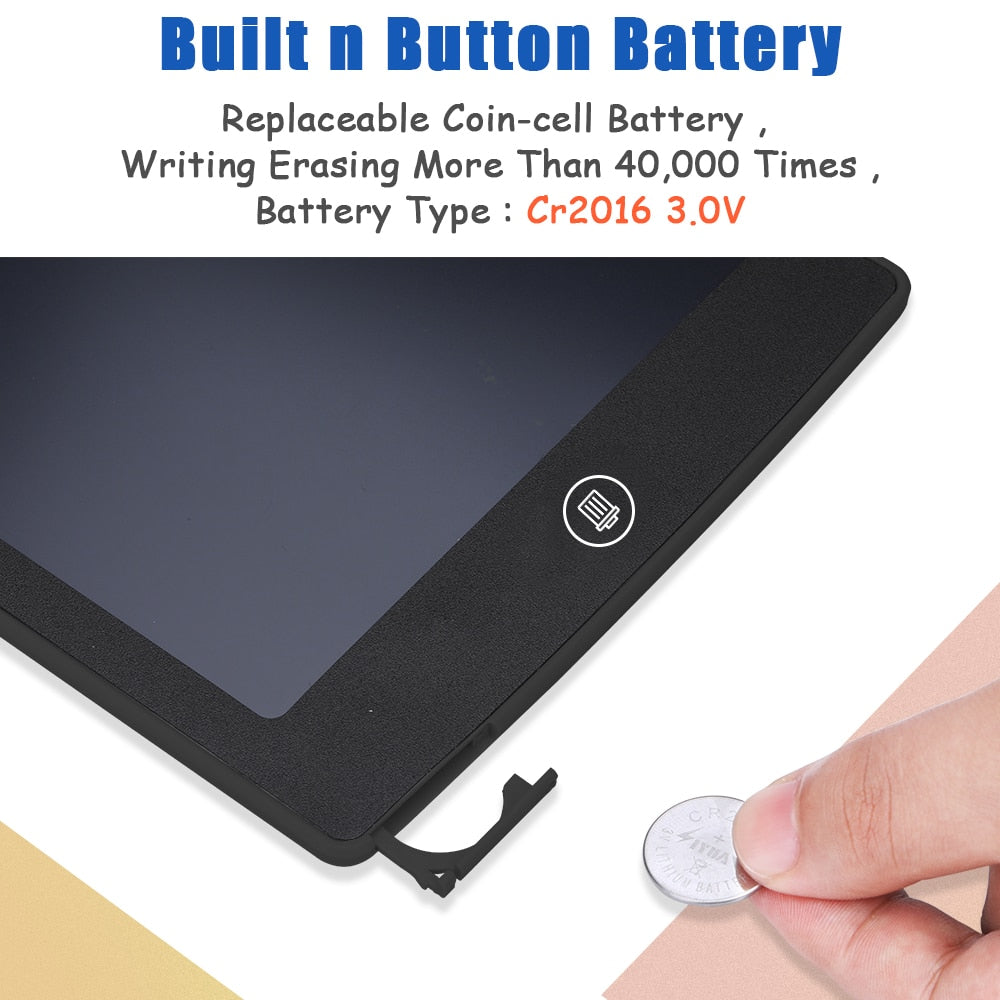 8.5/10/12 Inch LCD Drawing Tablet Electronic Drawing Writing Board Colorful Handwriting Pad Boy Girl Kids Children's Toys Gift.