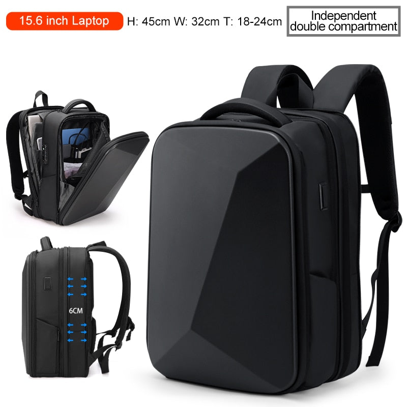 Fenruien Brand Laptop Backpack Anti-theft Waterproof School Backpacks USB Charging Men Business Travel Bag Backpack New Design.