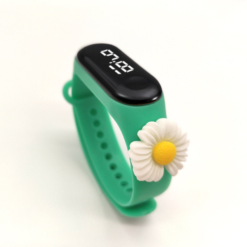 Disney Mickey Minnie LED Touch Watch Pooh Bear Bracelet Watch Student Children Sports Cartoon Electronic Watch Birthday Gifts.